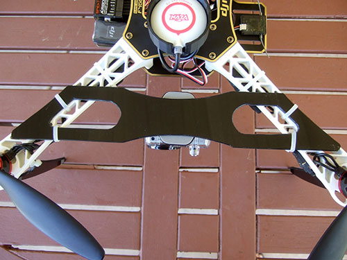 DJI F450 Flame Wheel Multirotor- Custom Camera Mount