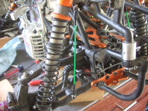 HPI Baja 5B SS - Custom Parts - Limiting straps