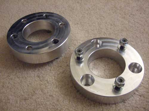 Nissan Titan 2" Leveling Kit: Leveling kit spacers from NCD