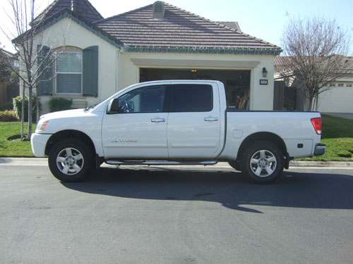 Nissan Titan 2" Leveling Kit:  After install