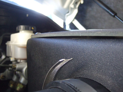 Volant cool air intake -  with gap in the air box