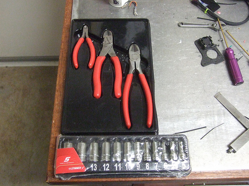 Snap-On Tools Diagonal Cutter and Socket Set