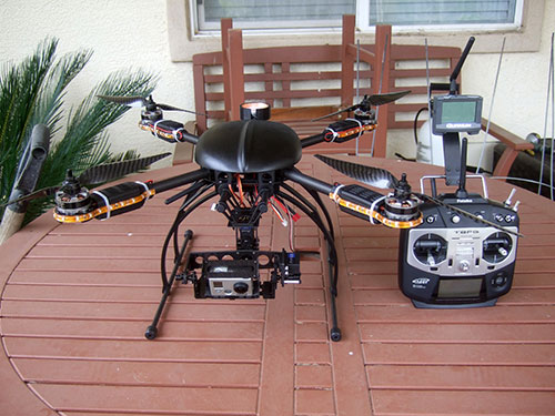 Xaircraft x650 v4 - AV (Aerial Videography) Ready